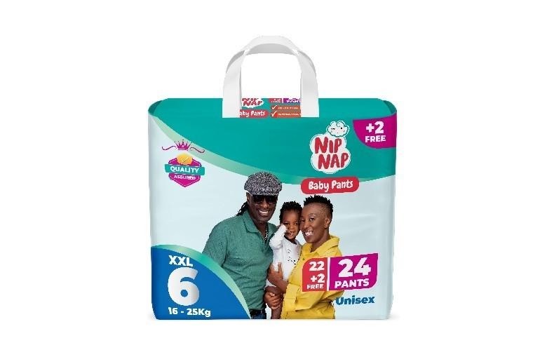 NipNap Pants High Counts Size 6 (16-25 kgs) 24s