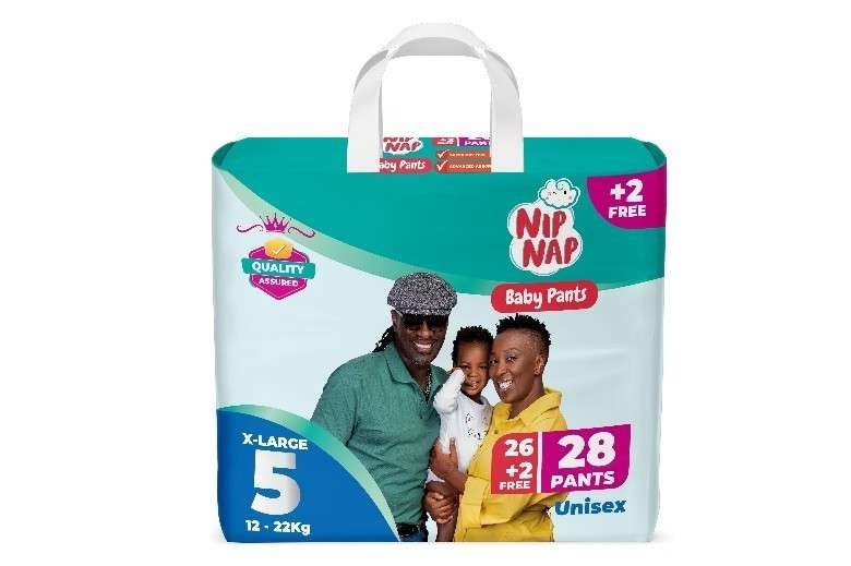 NipNap Pants High Counts Size 5 (12- 22 kgs) 28s