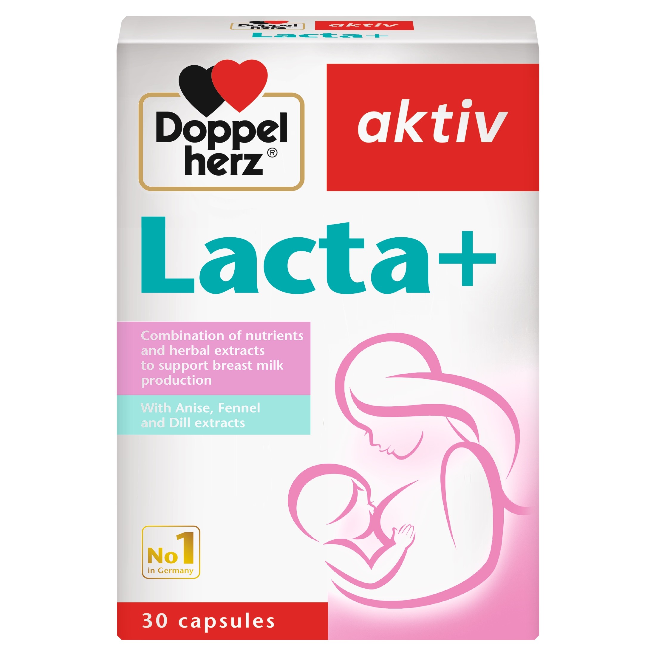 Doppelherz Aktiv Lacta+ Caps 30's
