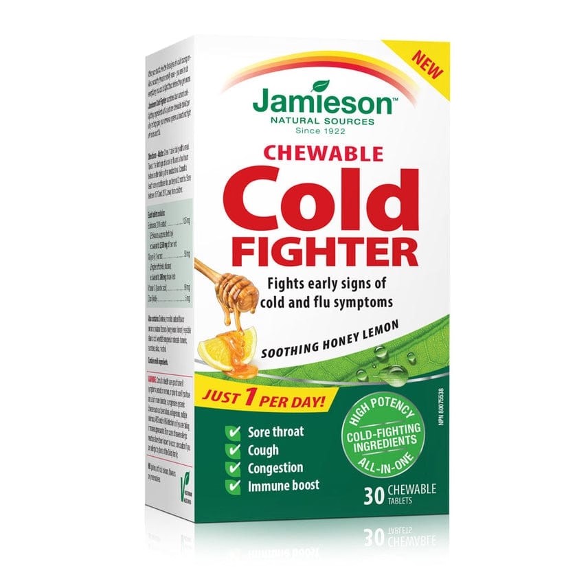 Jamieson Cold Fighter Chewable Tabs 30's