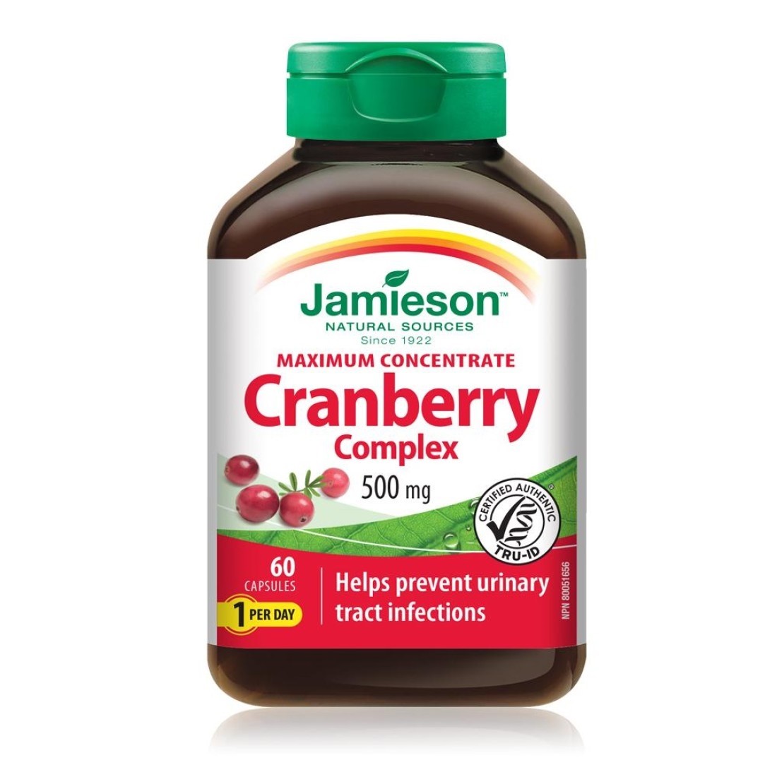 Jamieson Cranberry Complex 500mg Caps 60's