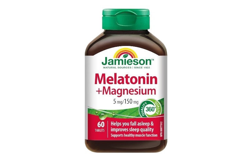 Jamieson Melatonin/Magnesium 5mg 150mg Tabs 60's