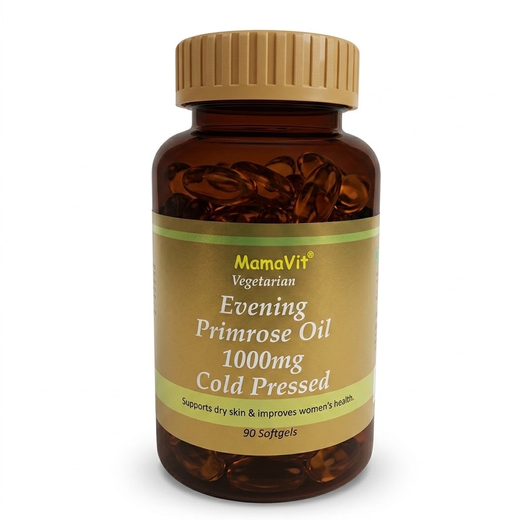 Mamavit Evening Primrose Oil 1000mg Cold Pressed Softgels 90's