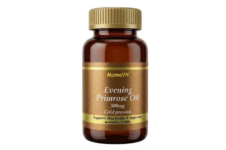 Mamavit Evening Primrose Oil 500mg Cold Pressed Softgels 60's