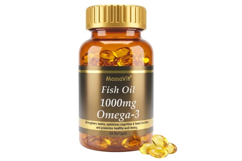 Mamavit Fish Oil 1000mg (Omega-3) Softgels 90's