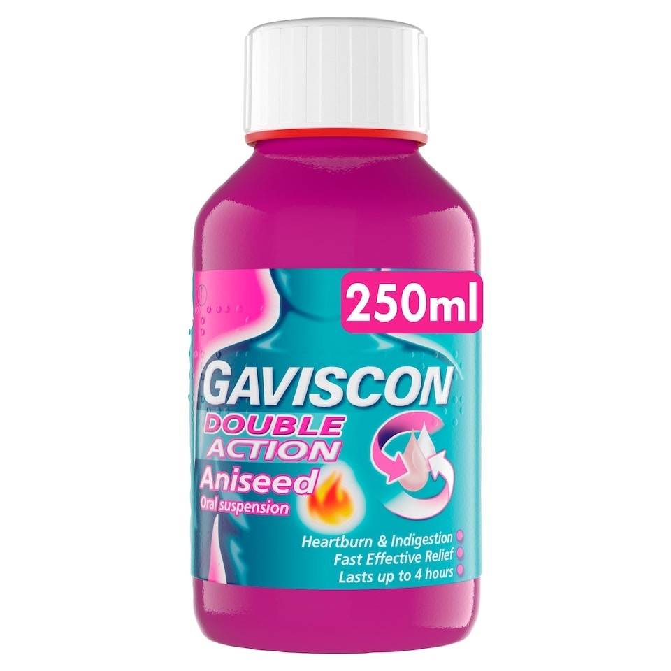 Gaviscon Double Action Aniseed Suspension 250ml