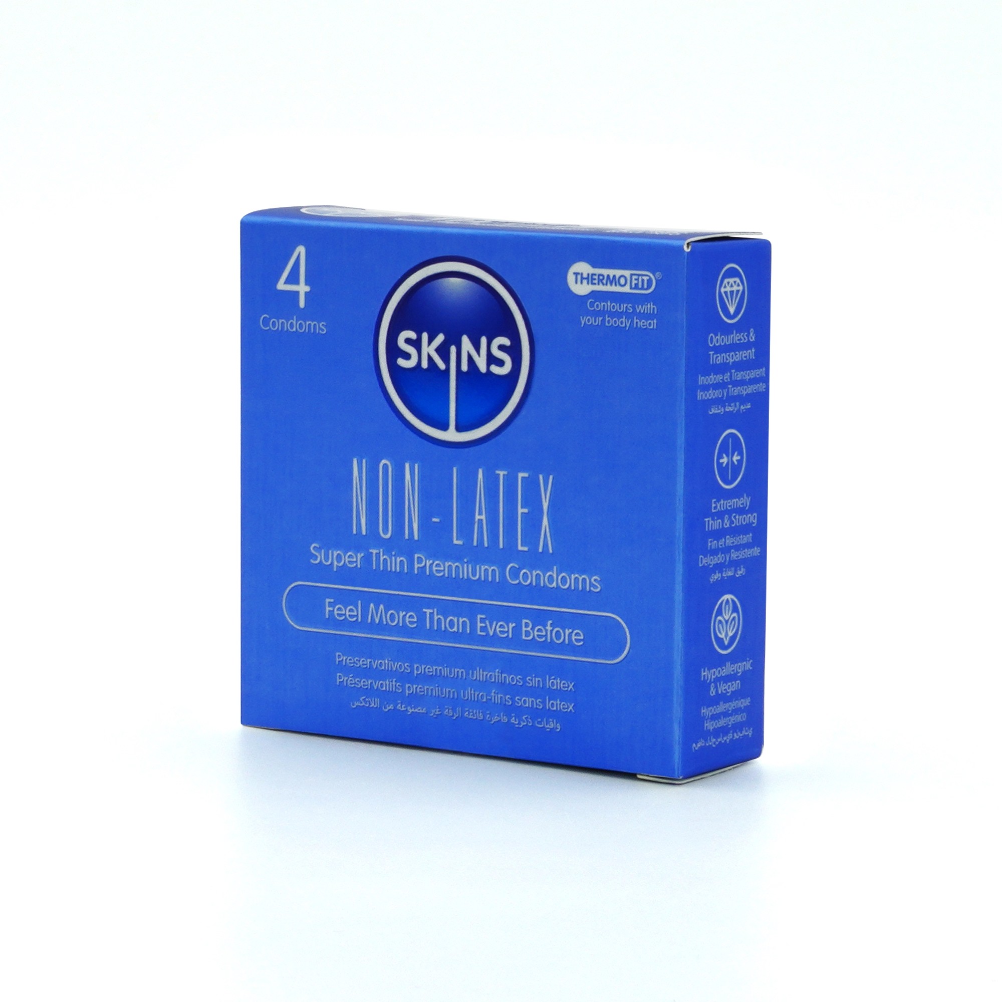 SKINS Non-Latex Super Thin Condoms 4s