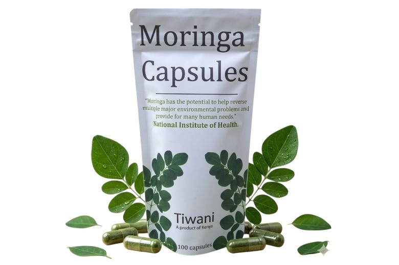 Tiwani Moringa Caps 100's