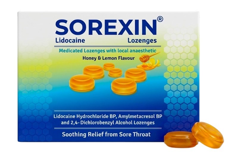 Sorexin Lidocaine Lozenges 24's