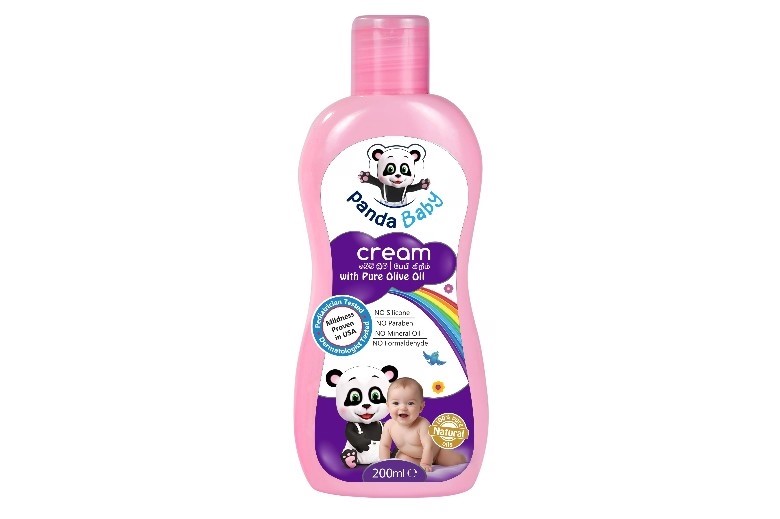 Panda Baby Cream with Pure Olive Oil 200ml