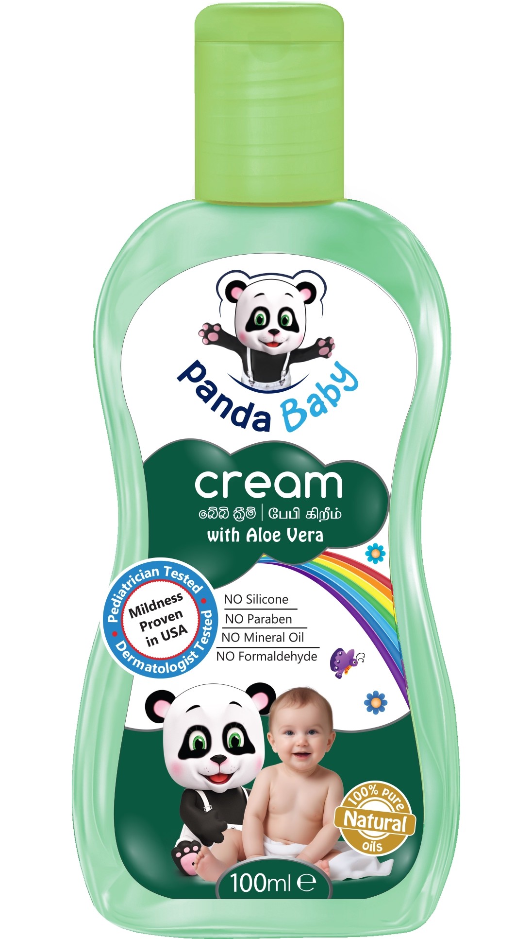 Panda Baby Cream with Aloe Vera 100ml
