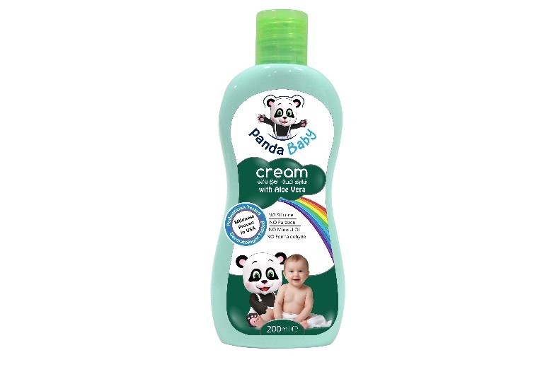 Panda Baby Cream with Aloe Vera 200ml