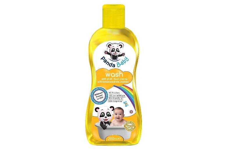 Panda Baby Wash -Sandalwood and Jasmine 200ml
