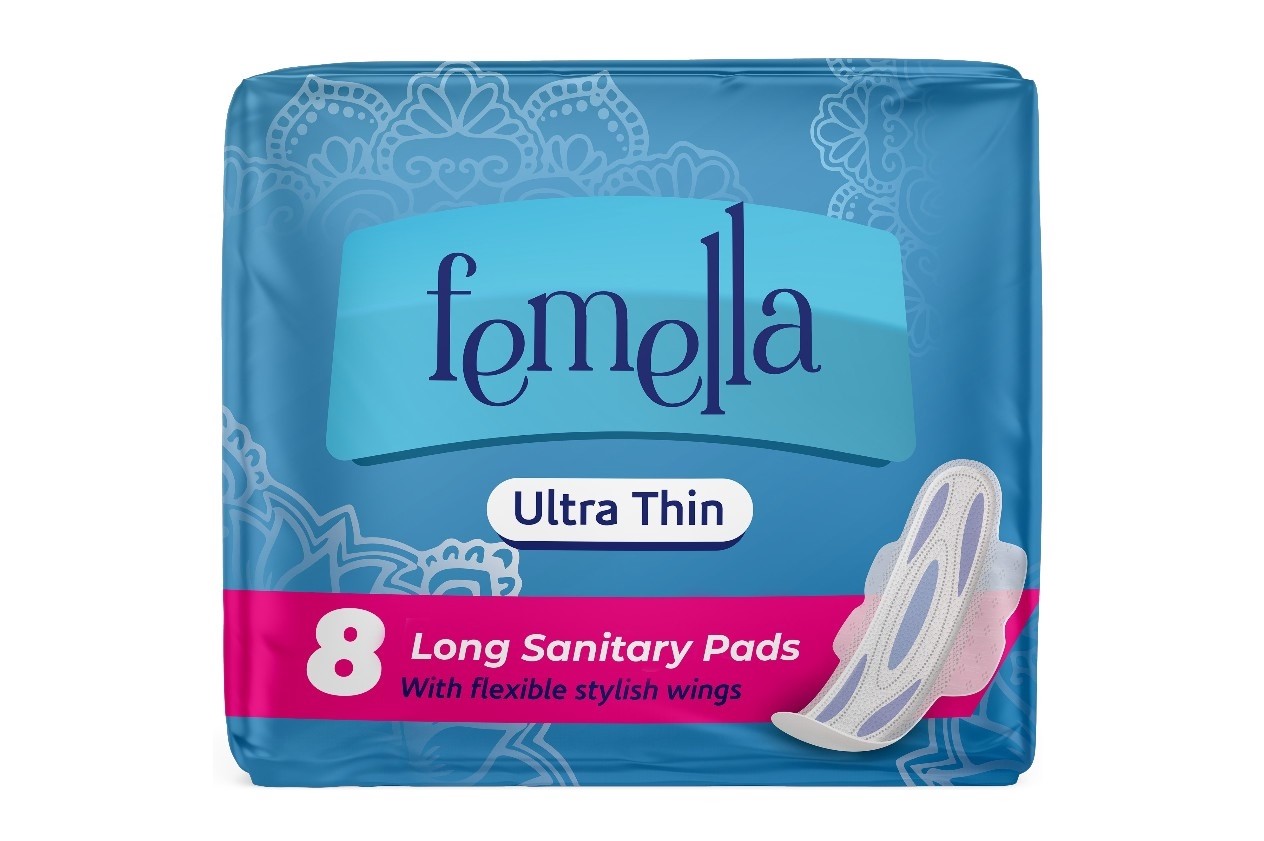 Femella Sanitary Pads Ultra-thin 280 mm 8s