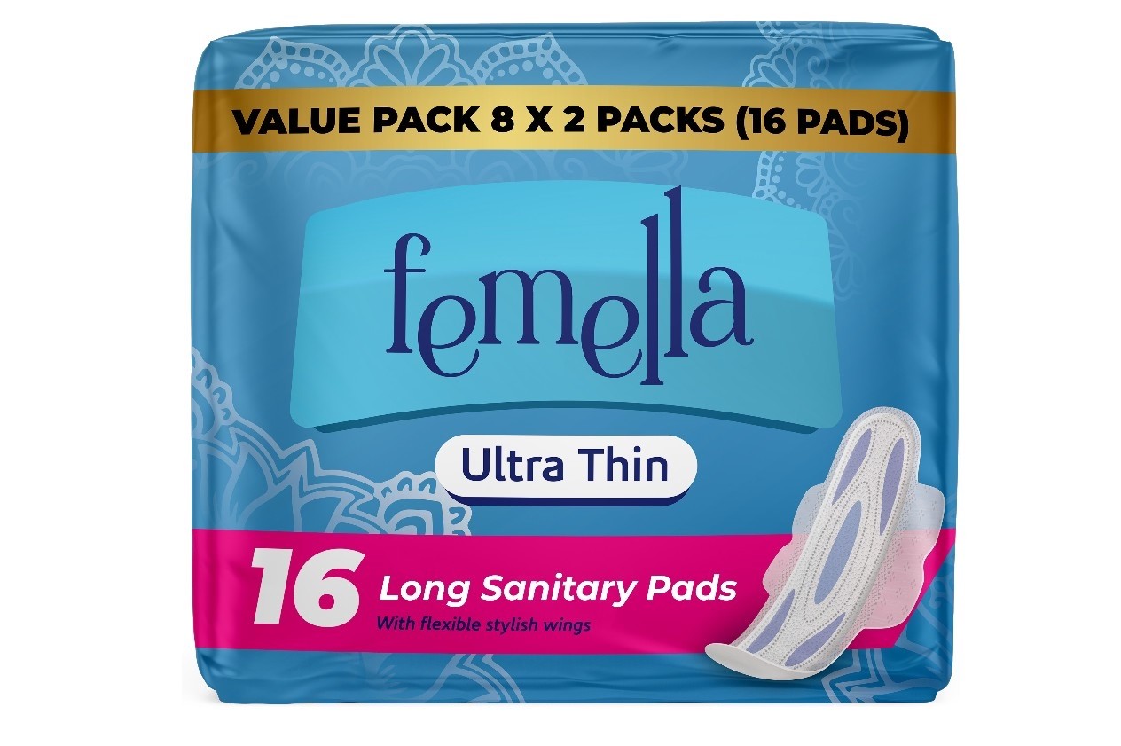 Femella Sanitary Pads Ultra-thin 280 mm 16s