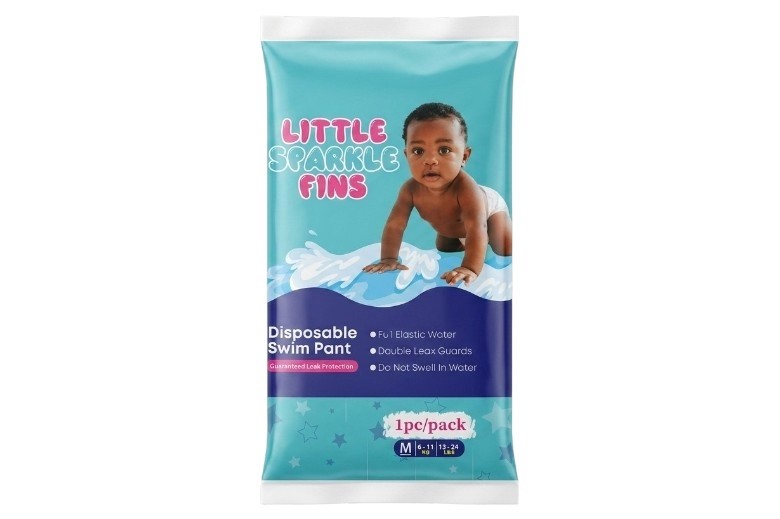 Little Sparkle Fins Medium (6-11kg) 1s